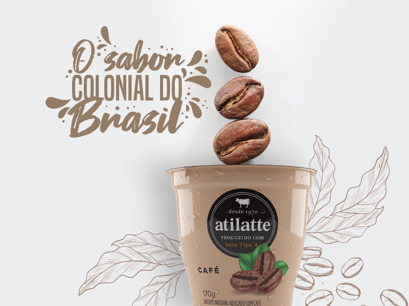 Iogurte de café, o sabor colonial do Brasil