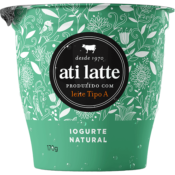 Feito com Iogurte natural