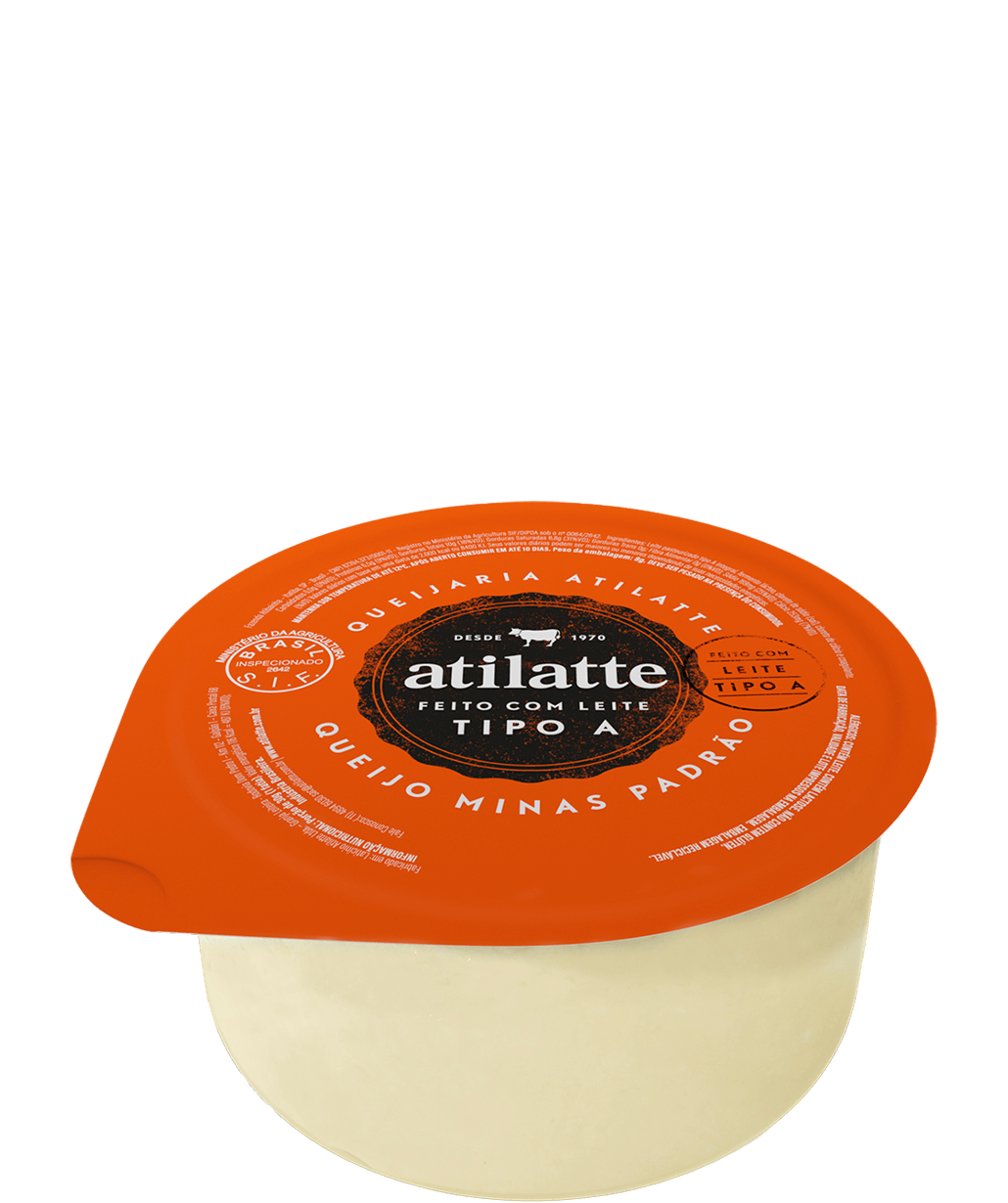Foto da embalagem do Queijo minas padrão