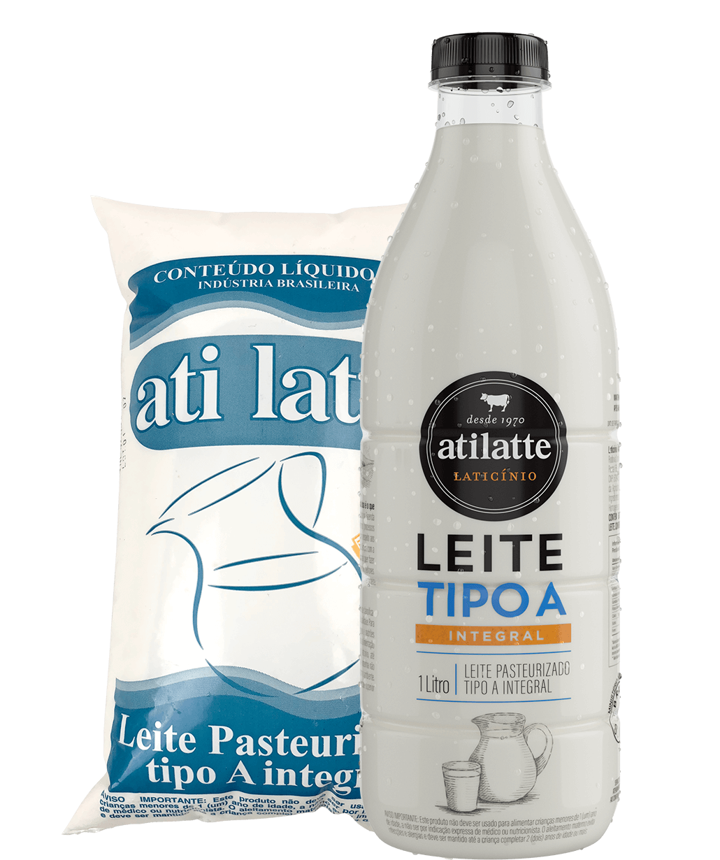 Foto da embalagem do Leite Tipo A Pasteurizado