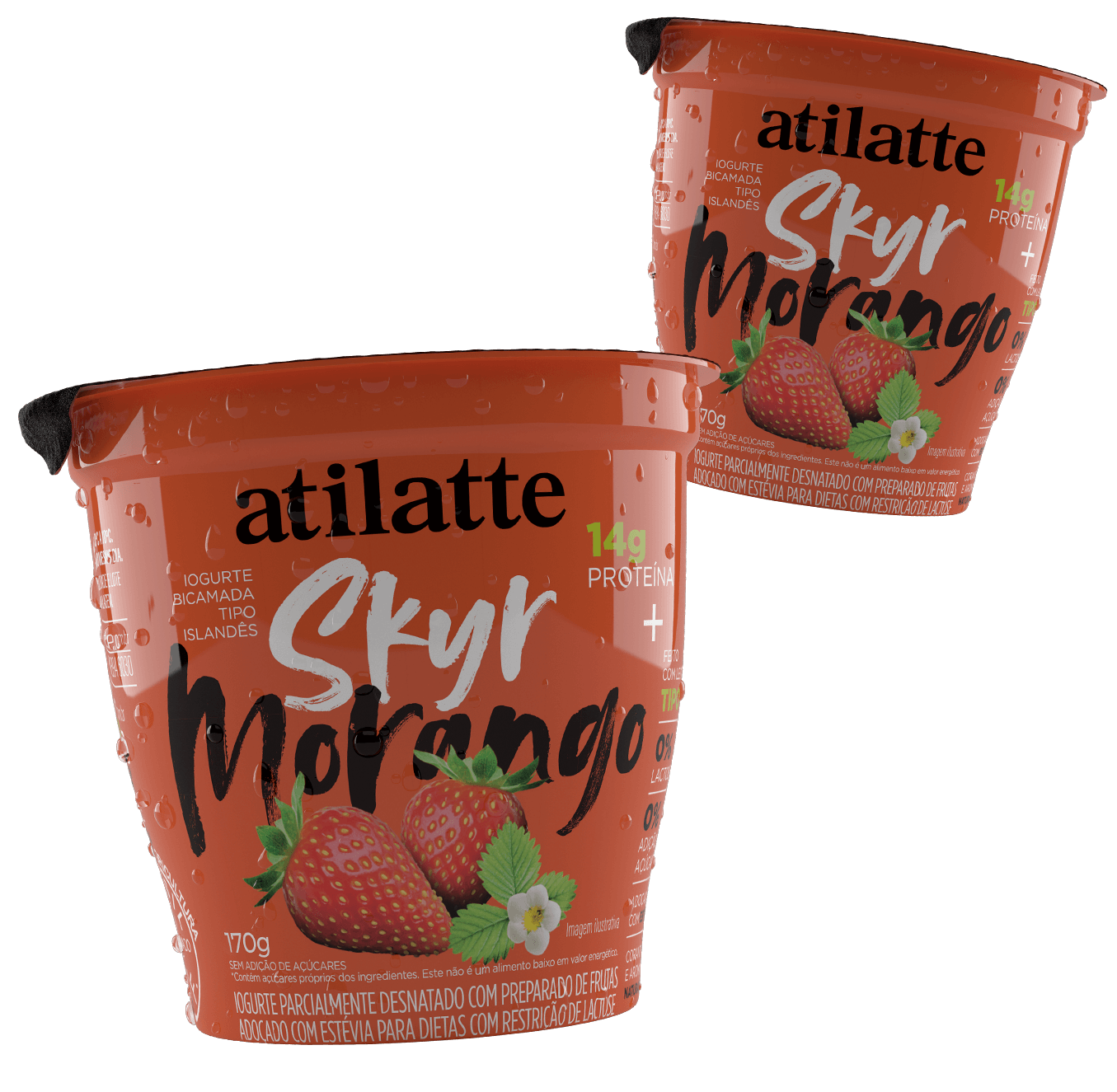 Iogurte Skyr Morango