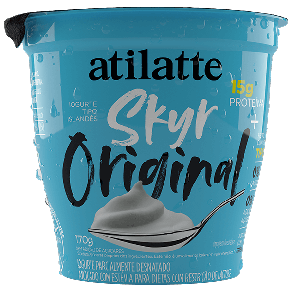 Feito com Iogurte Skyr Original