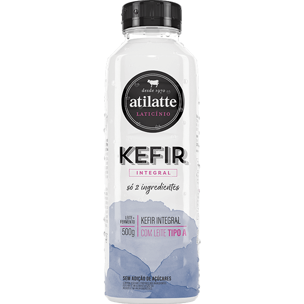 Feito com Kefir Integral