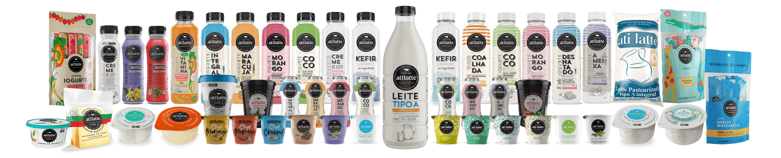 Fotos de todos os produtos Atilatte